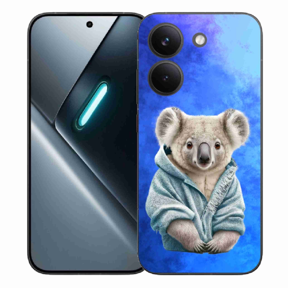 Gél borítás mmCase a Xiaomi Poco X8 Pro számára - koala pulóverben