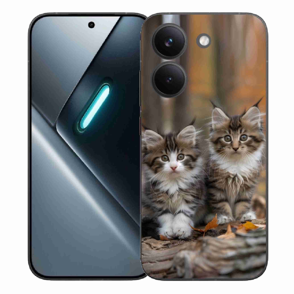 Gél borítás mmCase a Xiaomi Poco X8 Pro számára - cat duo 3