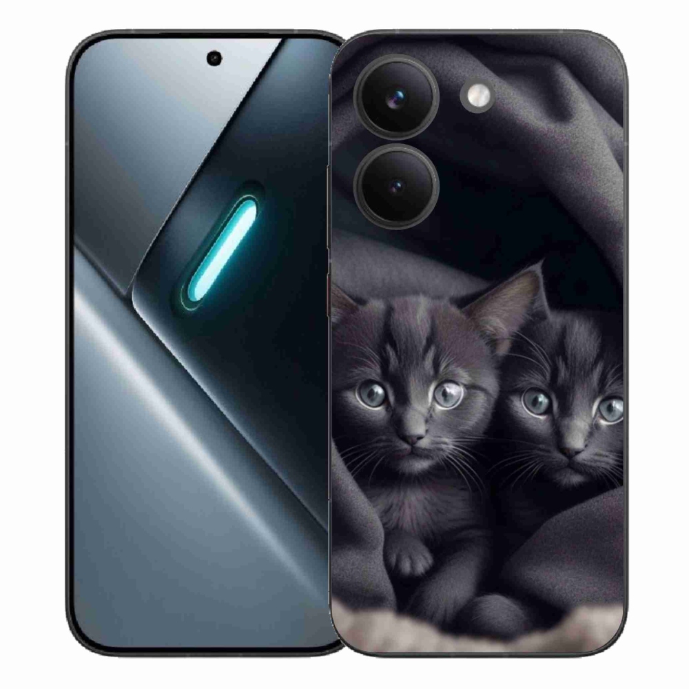 Gél borítás mmCase a Xiaomi Poco X8 Pro készülékhez - cat duo