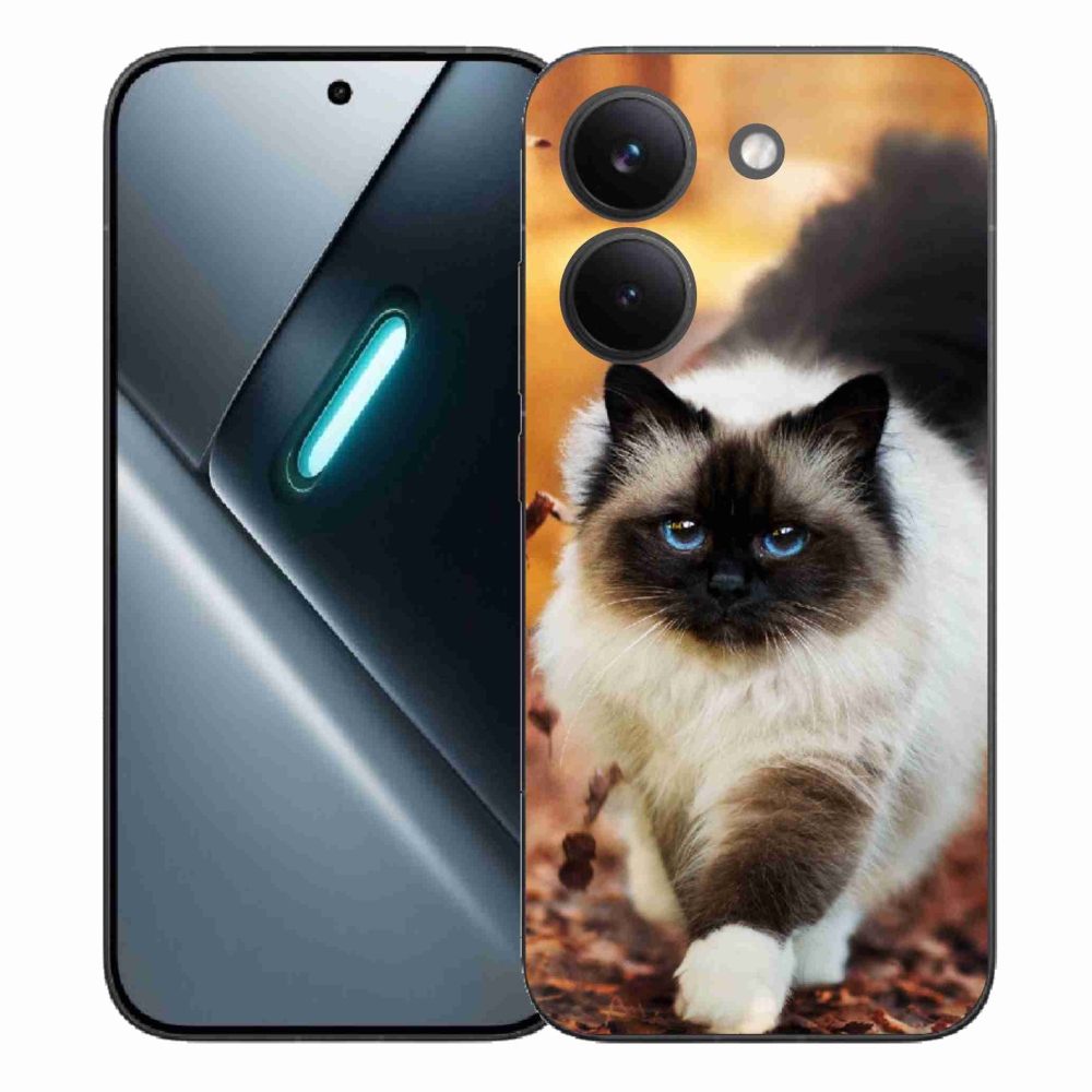 Gél borítás mmCase a Xiaomi Poco X8 Pro készülékhez - macska