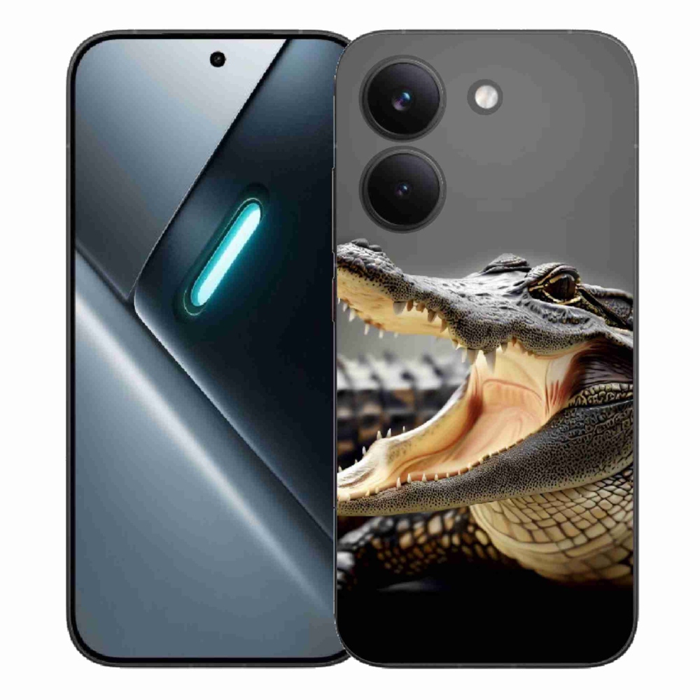 Gél borítás mmCase a Xiaomi Poco X8 Pro készülékhez - krokodil