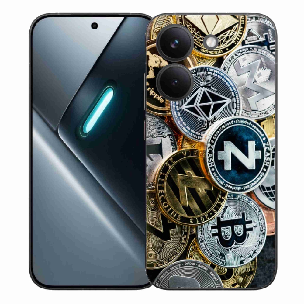 Gél borítás mmCase a Xiaomi Poco X8 Pro számára - kriptovaluták