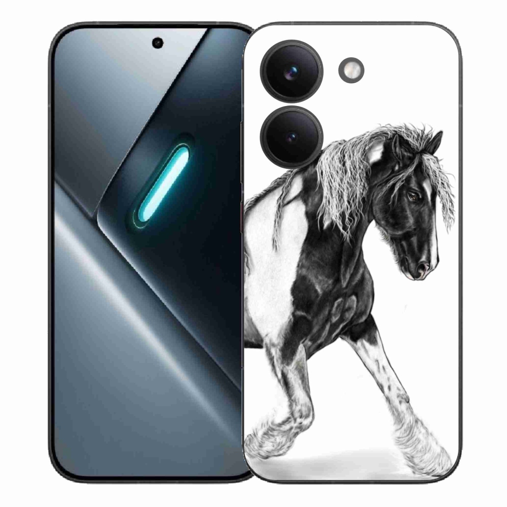 Gél borítás mmCase a Xiaomi Poco X8 Pro számára - ló