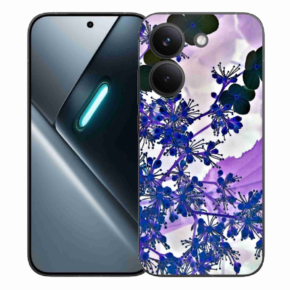 Gél borítás mmCase a Xiaomi Poco X8 Pro számára - hortenzia virág