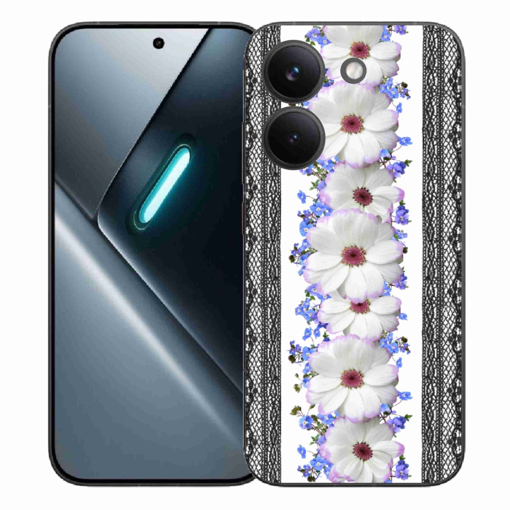 Gél borító mmCase a Xiaomi Poco X8 Pro számára - virágok 8