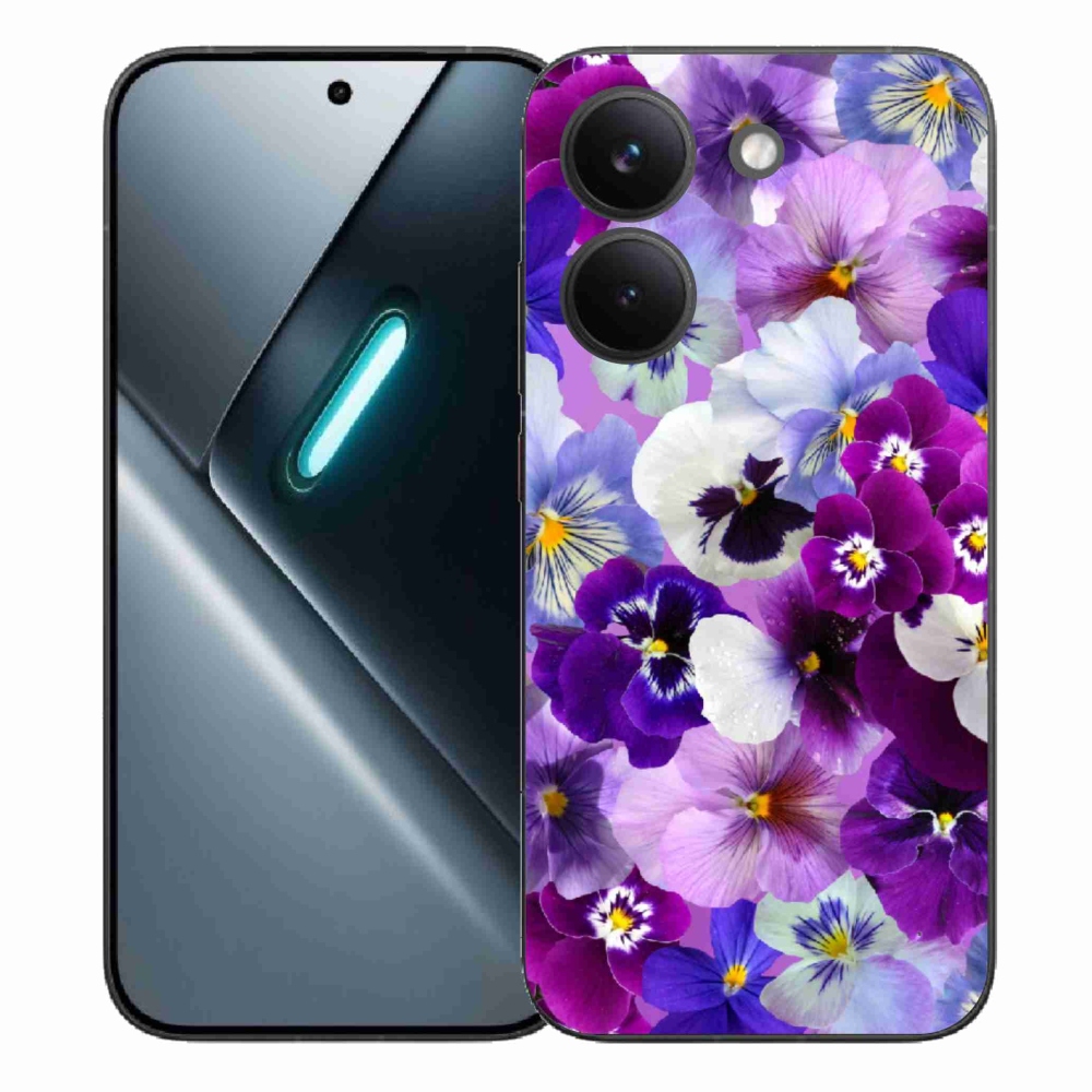 Gél borító mmCase a Xiaomi Poco X8 Pro számára - virágok 9