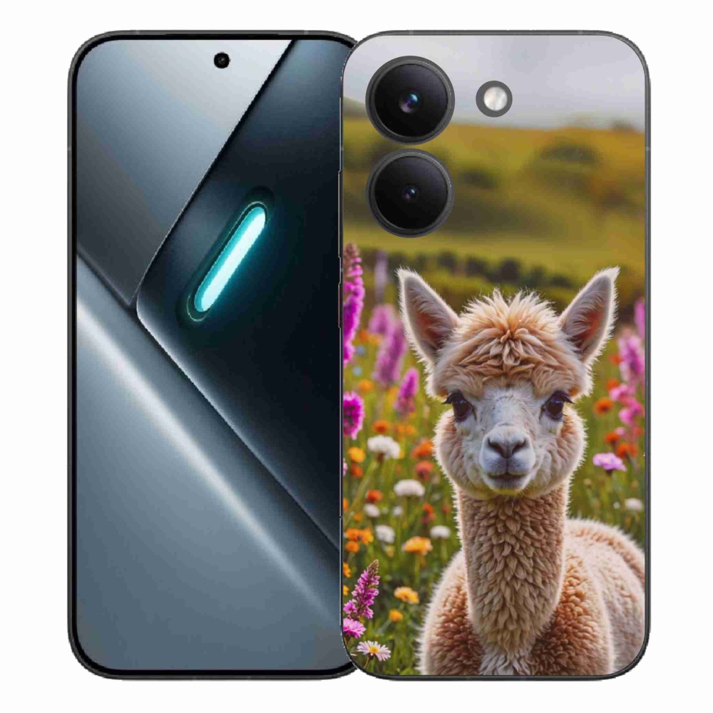 Gél borítás mmCase a Xiaomi Poco X8 Pro számára - láma a réten