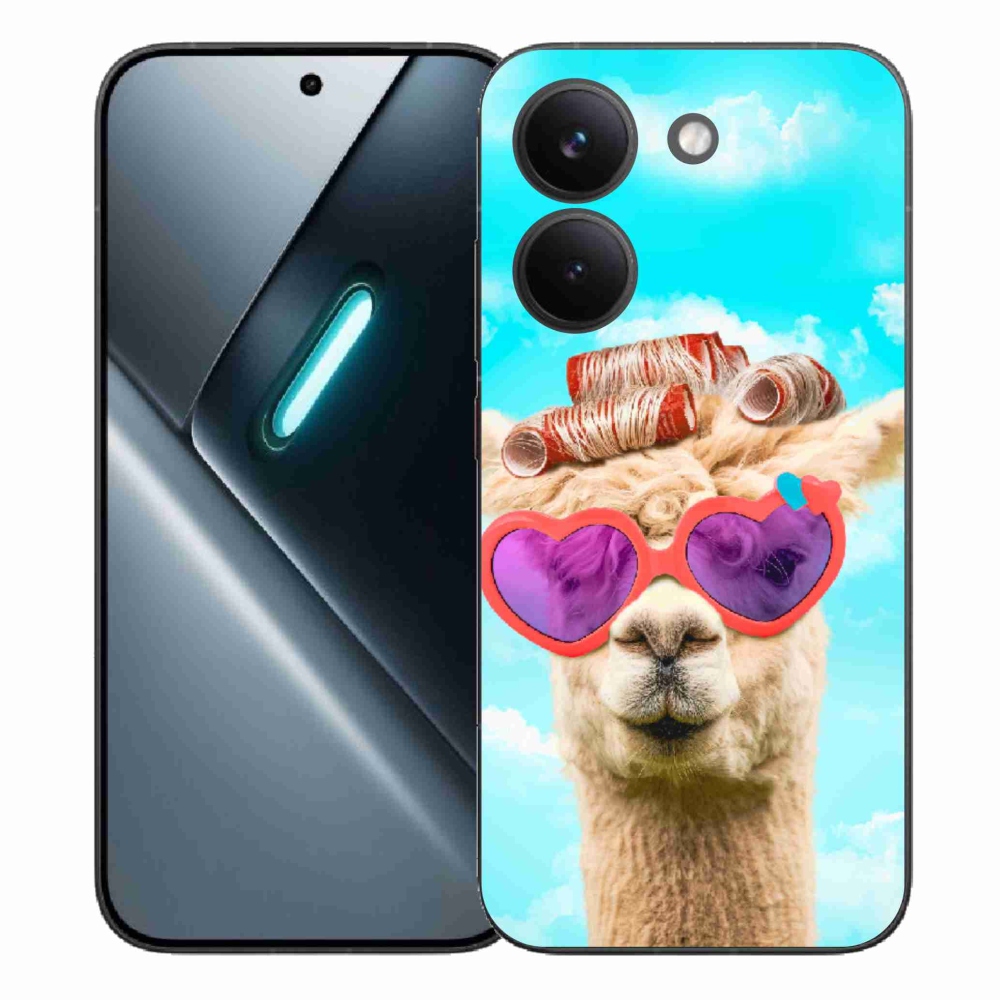 Gél borítás mmCase a Xiaomi Poco X8 Pro számára - szemüveges láma