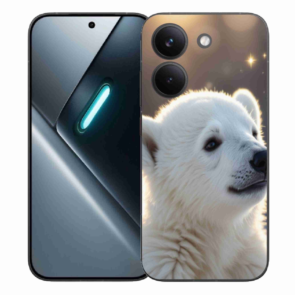 Gél borítás mmCase a Xiaomi Poco X8 Pro készülékhez - jegesmedve