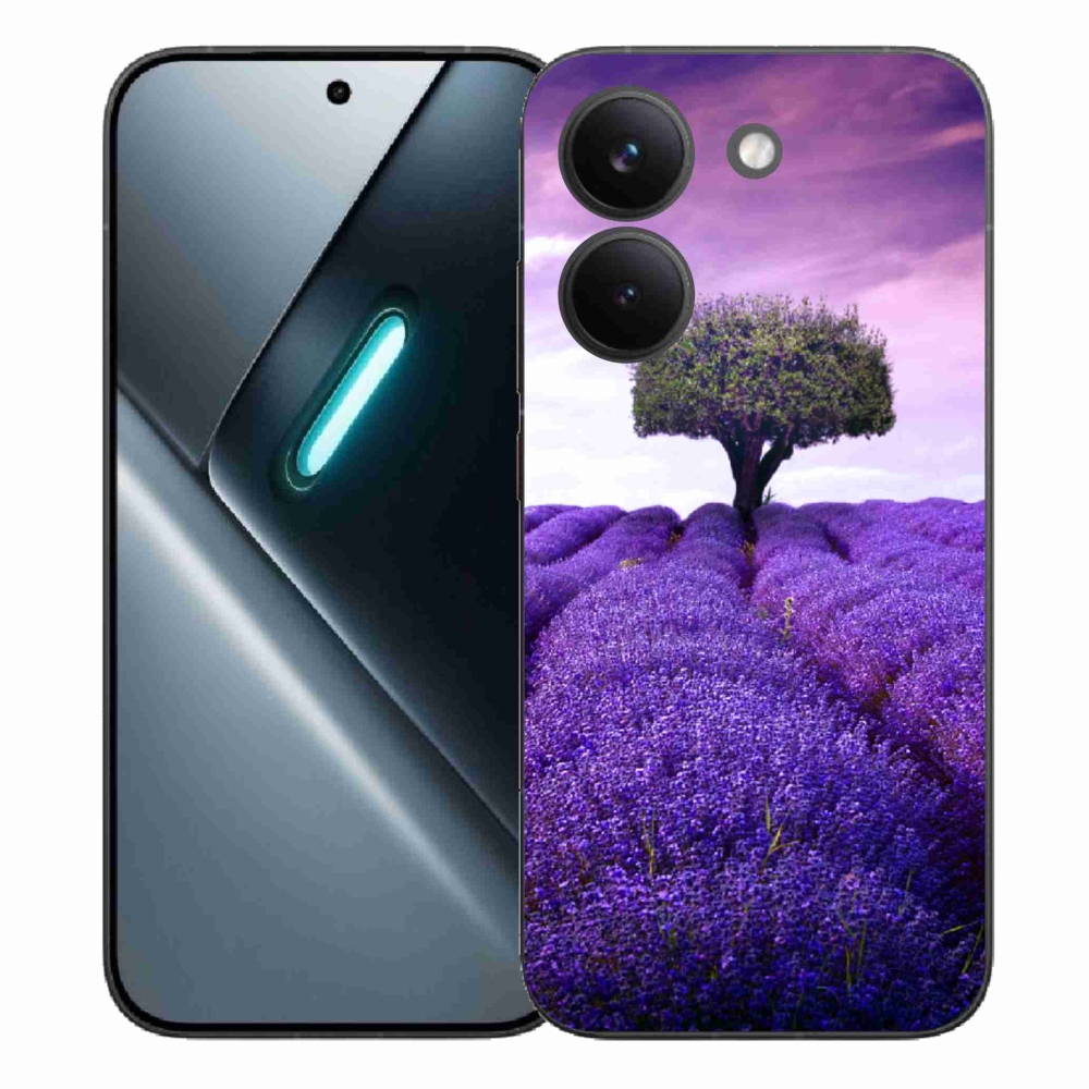 Gél borítás mmCase a Xiaomi Poco X8 Pro számára - levendula rét