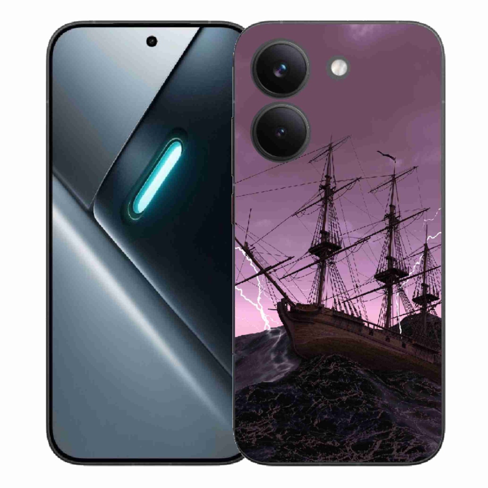 Gél borítás mmCase a Xiaomi Poco X8 Pro számára - hajó a viharban