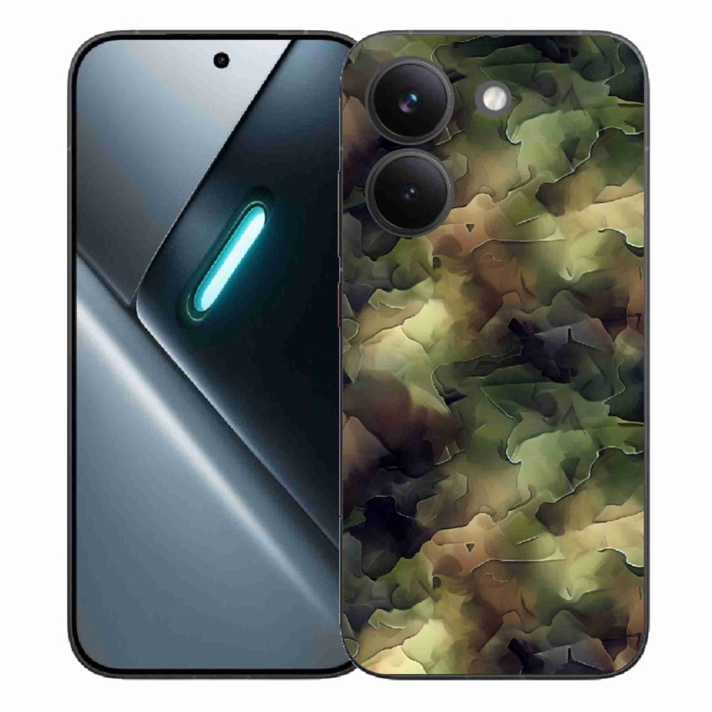 Zselés borítás mmCase a Xiaomi Poco X8 Pro számára - terepszínű minta 10