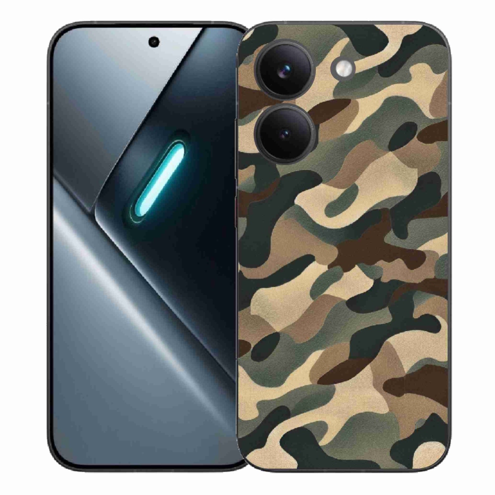 Gél borítás mmCase a Xiaomi Poco X8 Pro számára - terepszínű minta 11