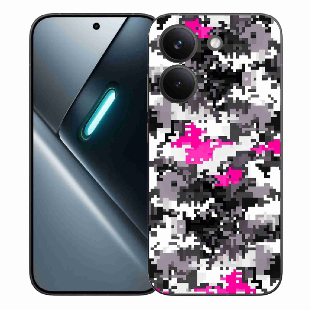 Gél borítás mmCase a Xiaomi Poco X8 Pro számára - terepszínű minta 4