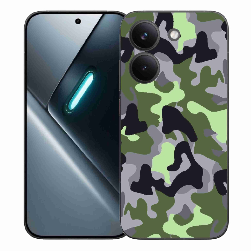 Gél borítás mmCase a Xiaomi Poco X8 Pro számára - terepszínű minta 7