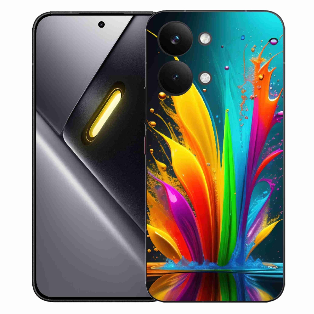 Gél borítás mmCase a Xiaomi Poco X8 Pro Max számára - absztrakt motívum 1