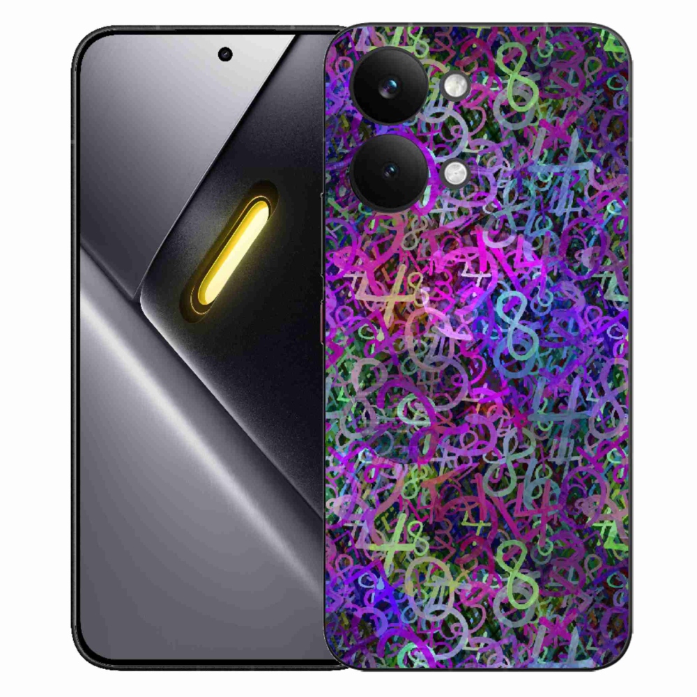 Gél borítás mmCase a Xiaomi Poco X8 Pro Max számára - absztrakt motívum 25