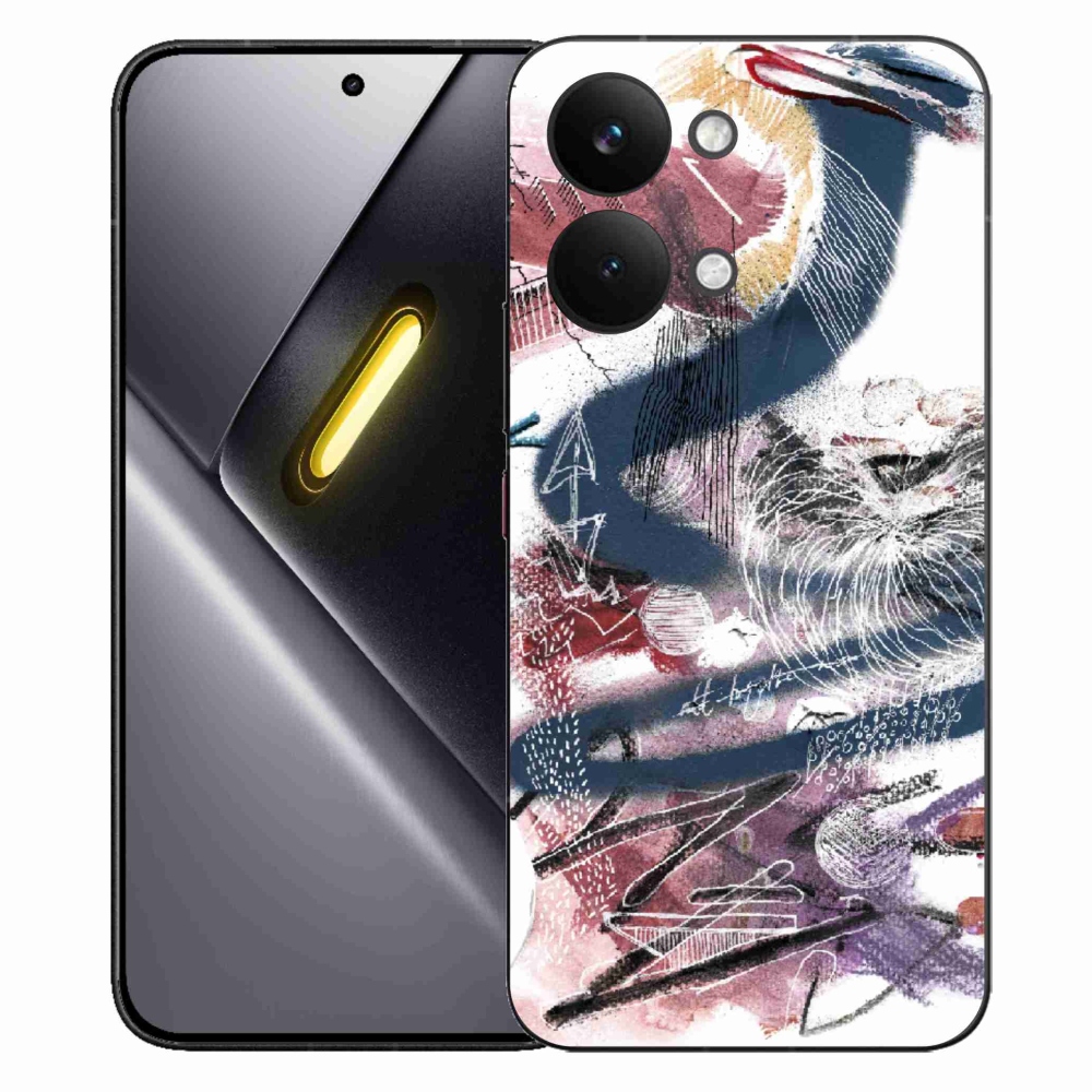 Gél borítás mmCase a Xiaomi Poco X8 Pro Max számára - absztrakt motívum 28