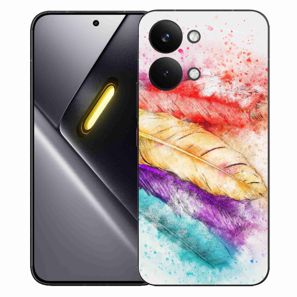 Gél borítás mmCase a Xiaomi Poco X8 Pro Max készülékhez - színes toll