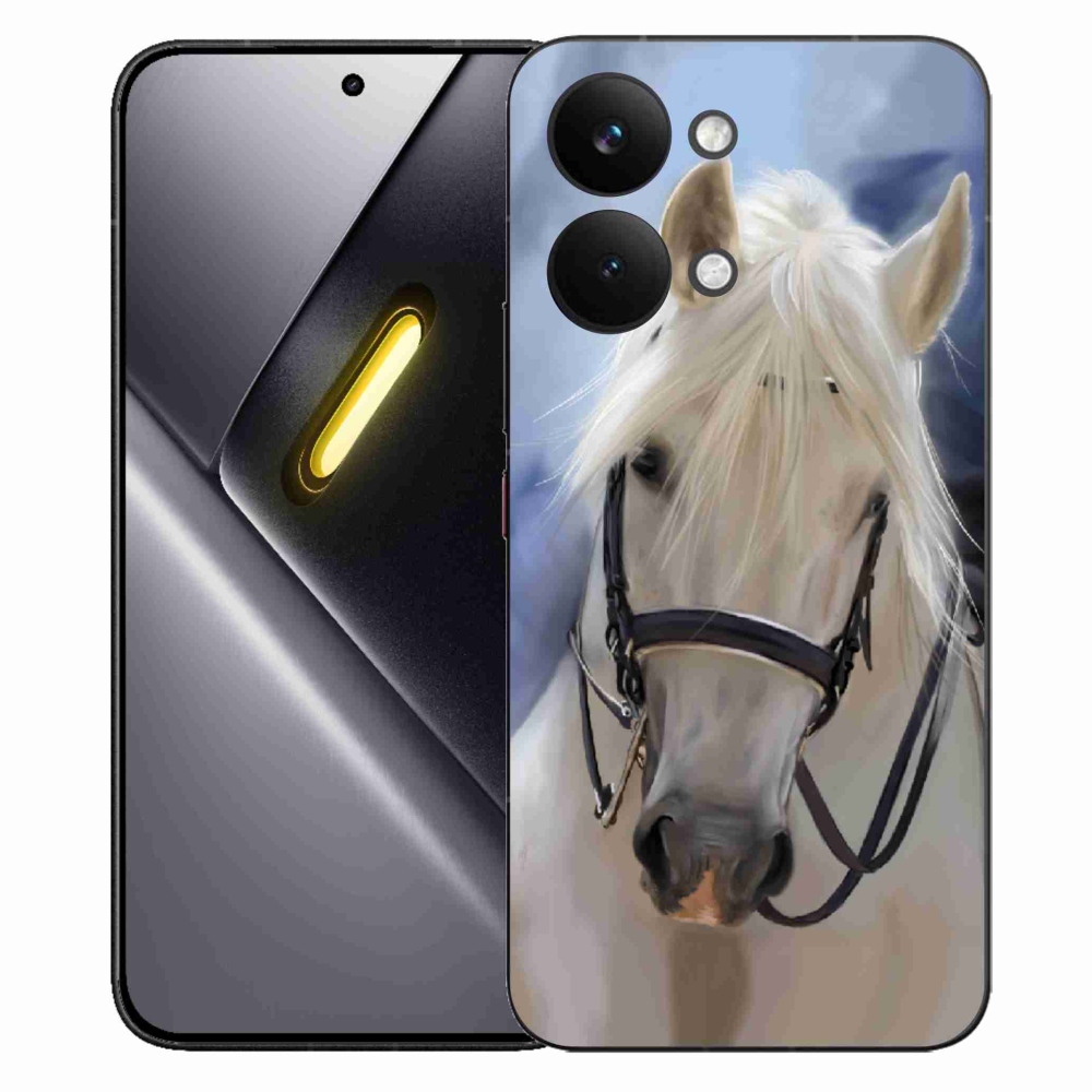 Gél borítás mmCase a Xiaomi Poco X8 Pro Max készülékhez - fehér ló