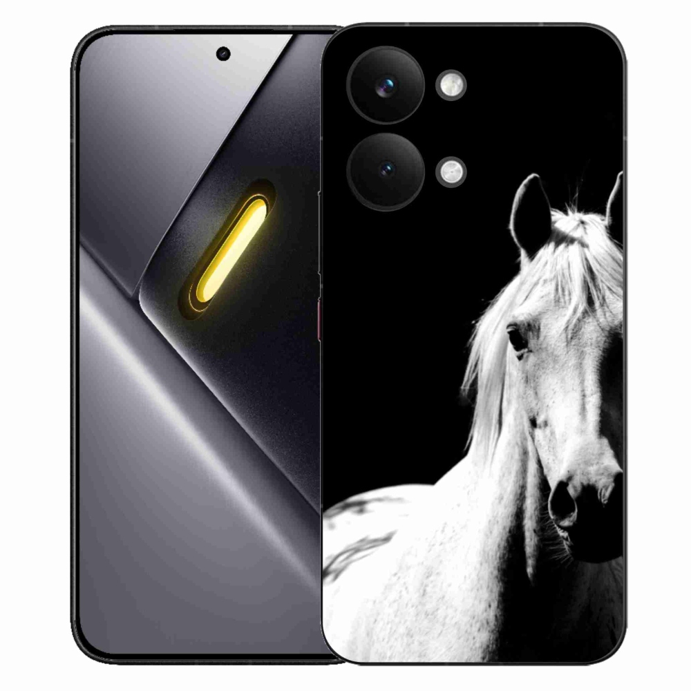 Gél borítás mmCase a Xiaomi Poco X8 Pro Max számára - fehér ló 5