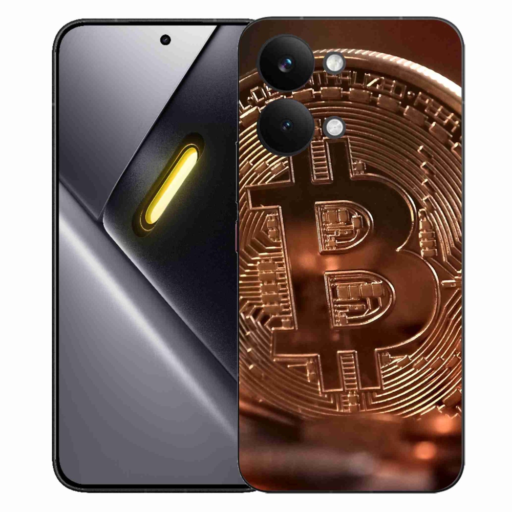Gél borítás mmCase a Xiaomi Poco X8 Pro Max számára - bitcoin