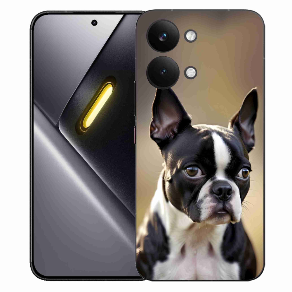 Gél borítás mmCase a Xiaomi Poco X8 Pro Max készülékhez - Boston Terrier