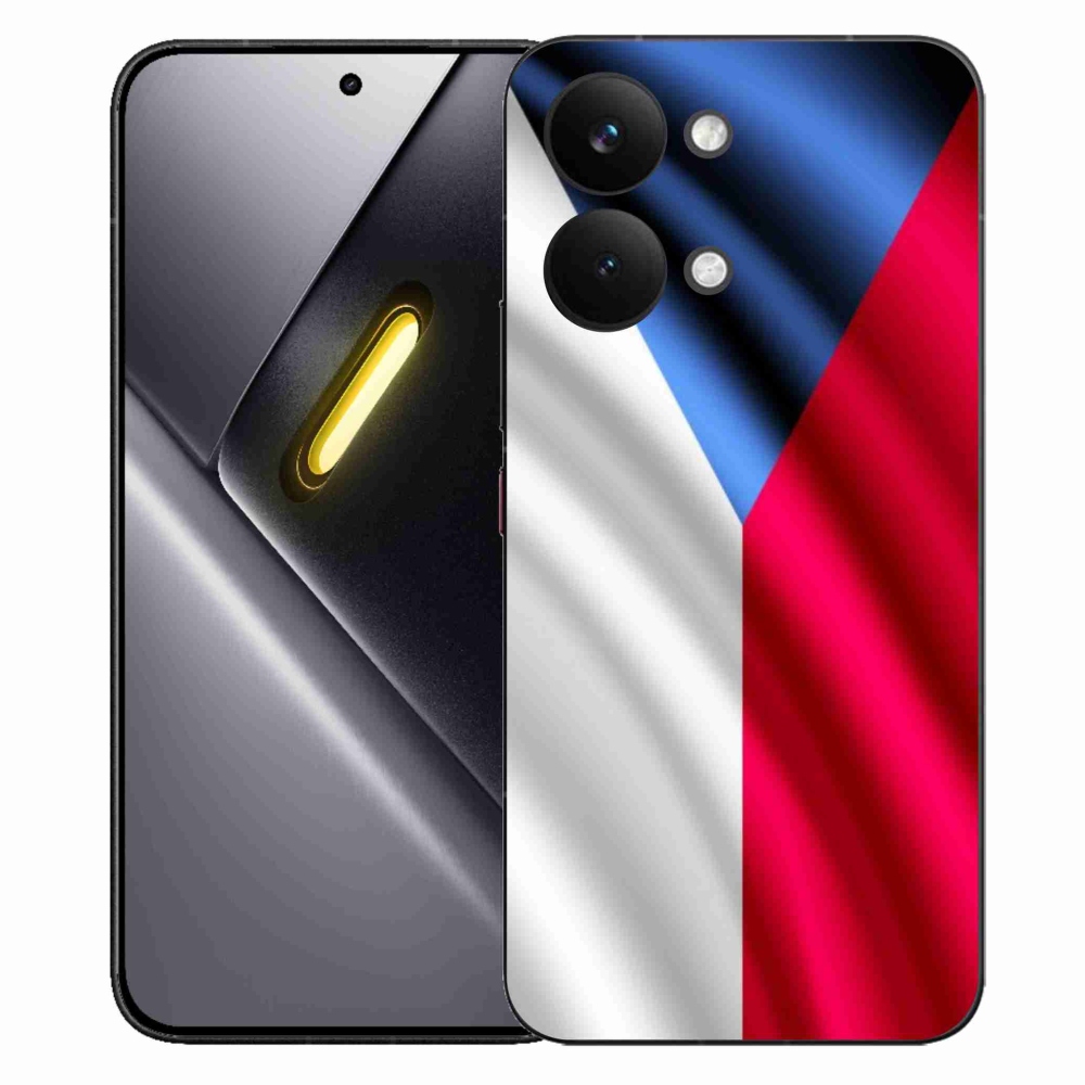 Gél borítás mmCase a Xiaomi Poco X8 Pro Max számára - cseh zászló