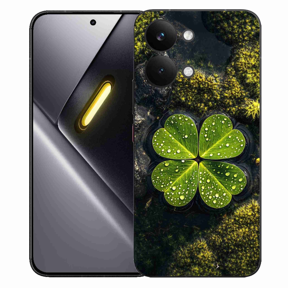 Gél borítás mmCase a Xiaomi Poco X8 Pro Max számára - négylevelű lóhere