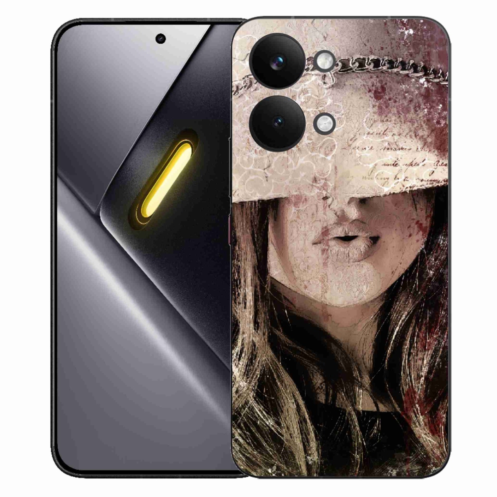 Gél borítás mmCase a Xiaomi Poco X8 Pro Max számára - lány