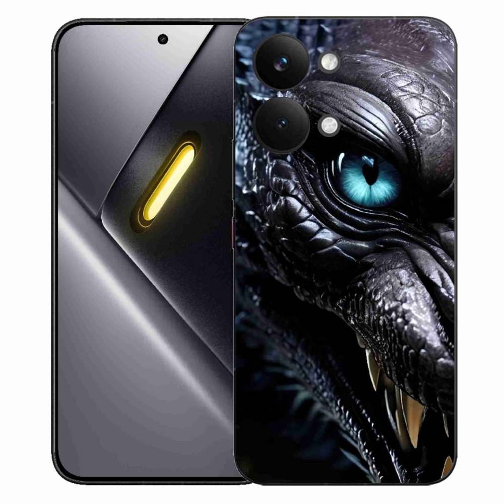 Gél borítás mmCase a Xiaomi Poco X8 Pro Max számára - sárkány nézet