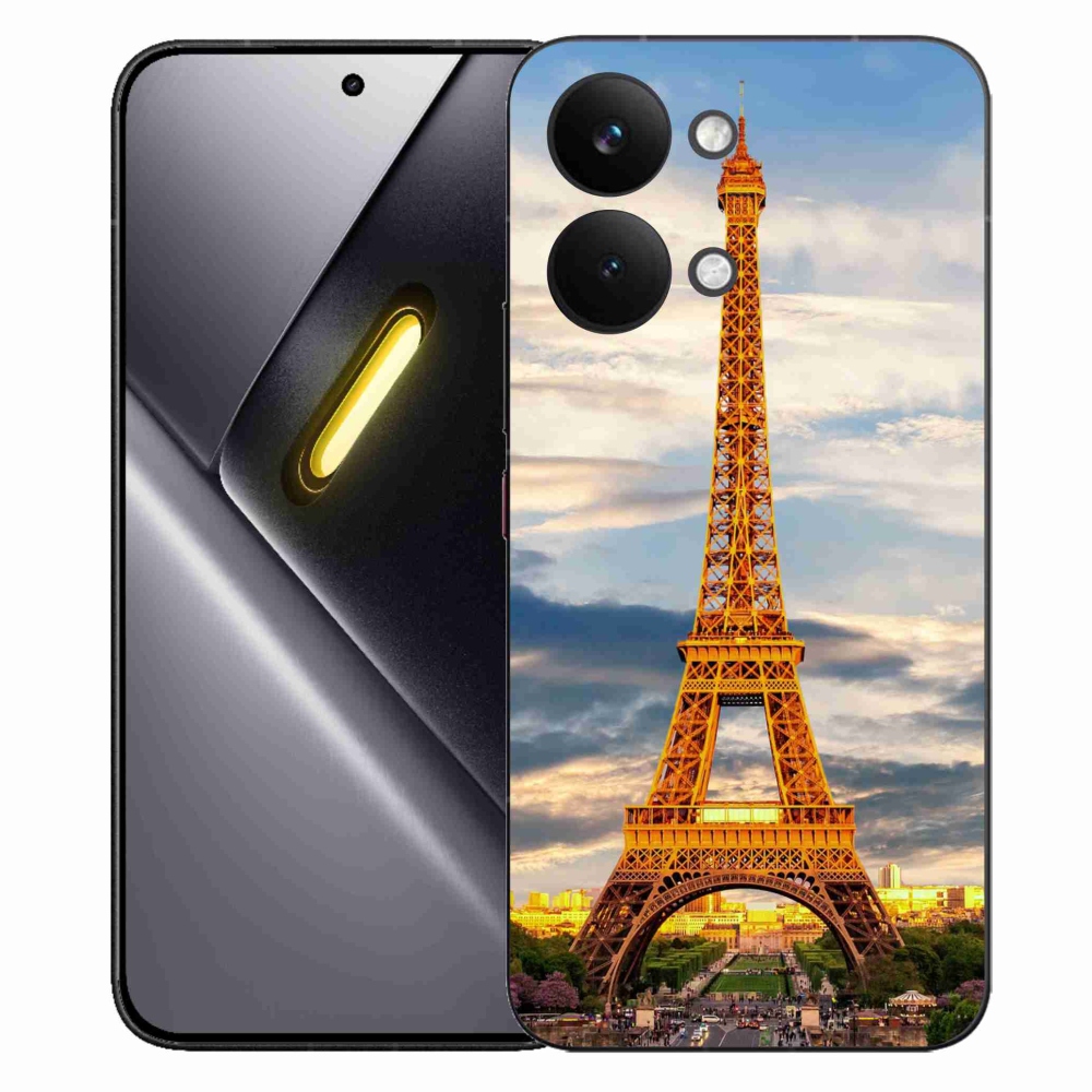 Gél borítás mmCase a Xiaomi Poco X8 Pro Max számára - eiffel torony 3