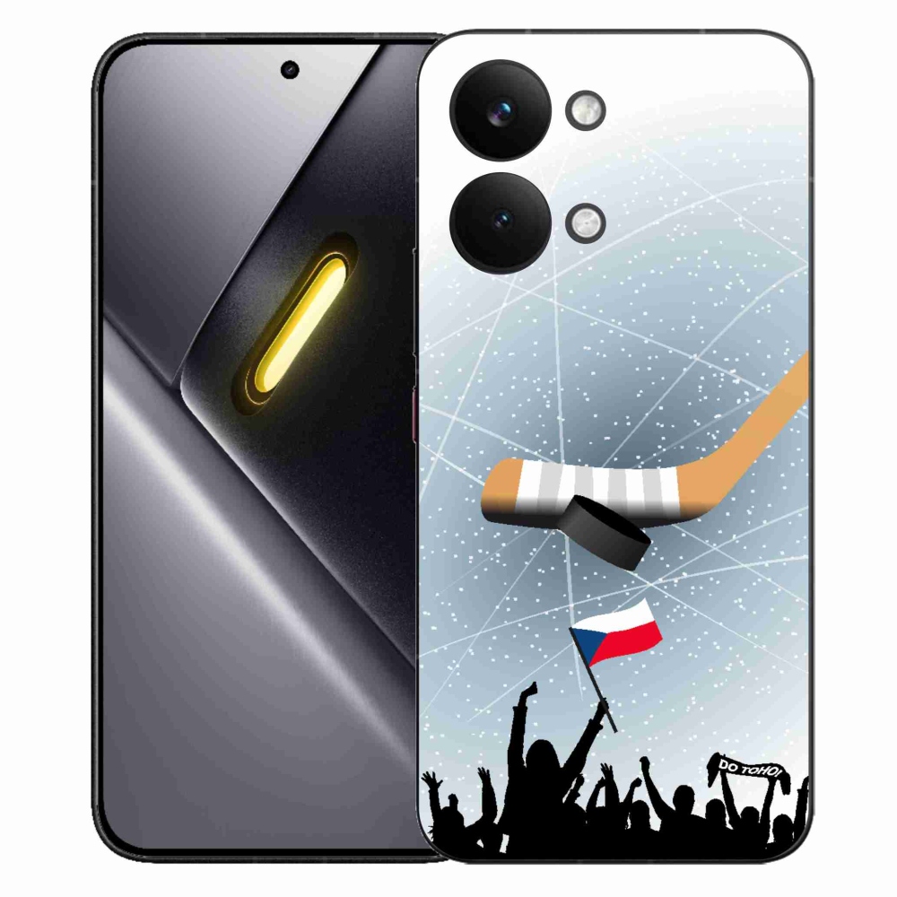 Gél borítás mmCase a Xiaomi Poco X8 Pro Max számára - hoki rajongóknak