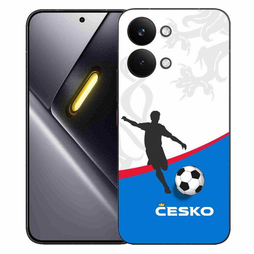 Gél borítás mmCase a Xiaomi Poco X8 Pro Max - futball Csehország 1