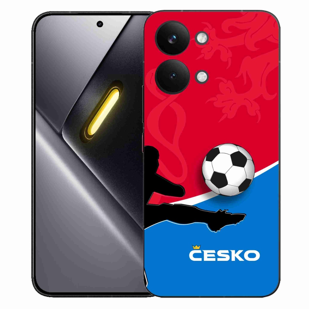Gél borítás mmCase a Xiaomi Poco X8 Pro Max - futball Csehország 2