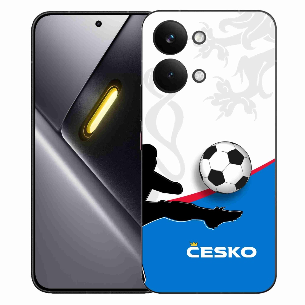 Gél borítás mmCase a Xiaomi Poco X8 Pro Max - futball Csehország 3