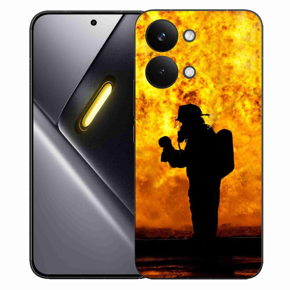 Gél borítás mmCase a Xiaomi Poco X8 Pro Max számára - tűzoltó