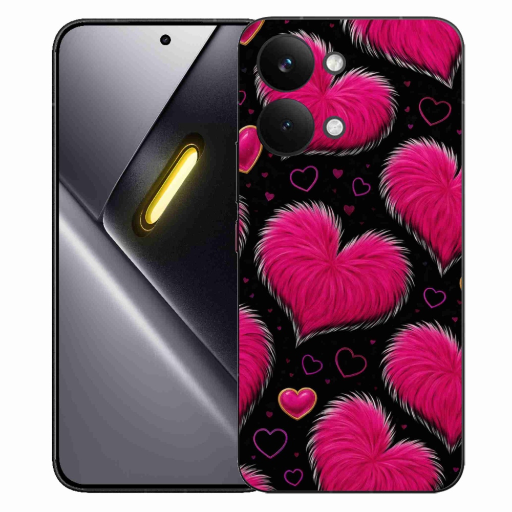 Gél borítás mmCase a Xiaomi Poco X8 Pro Max készülékhez - puha szív