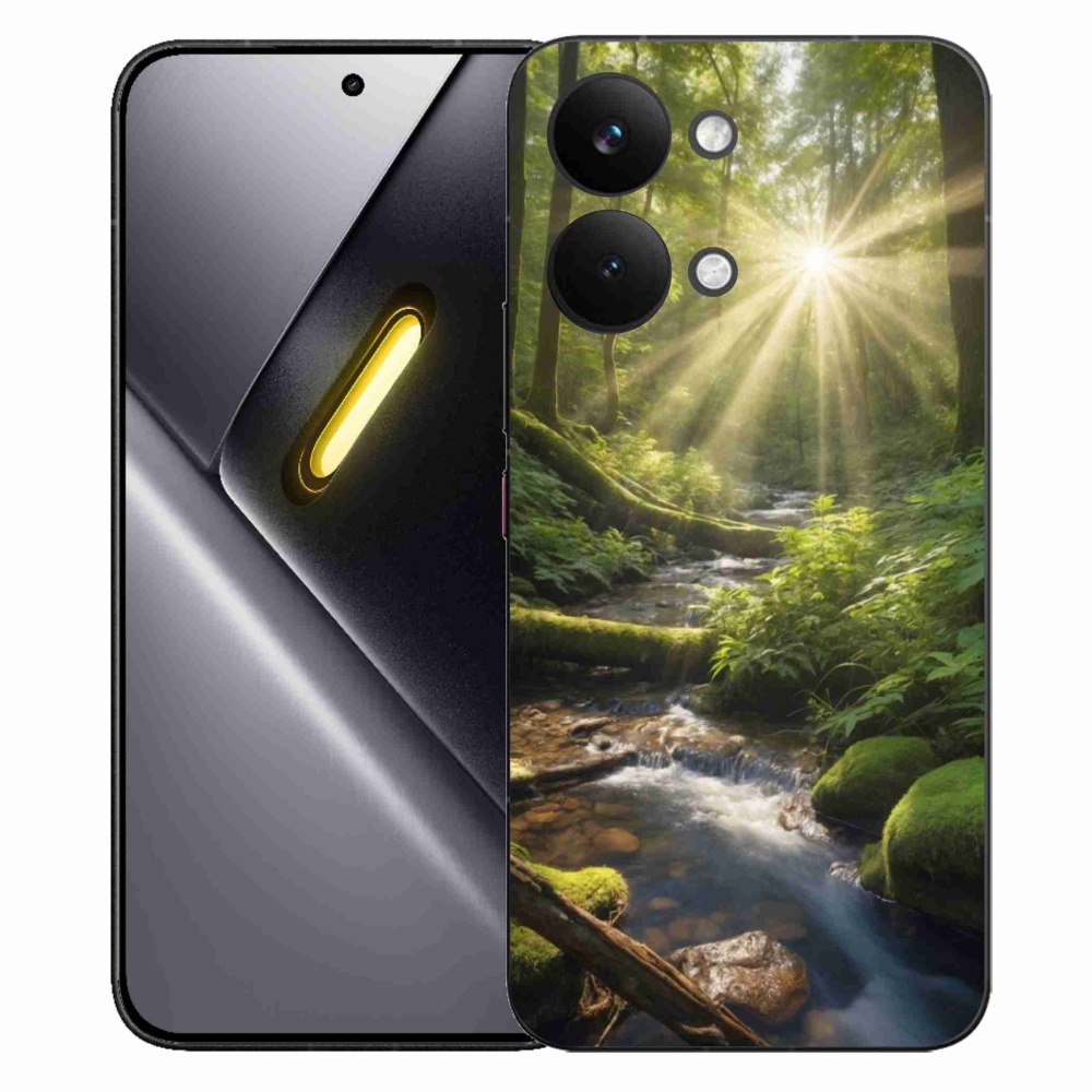 Gél borítás mmCase a Xiaomi Poco X8 Pro Max számára - az erdő mélysége