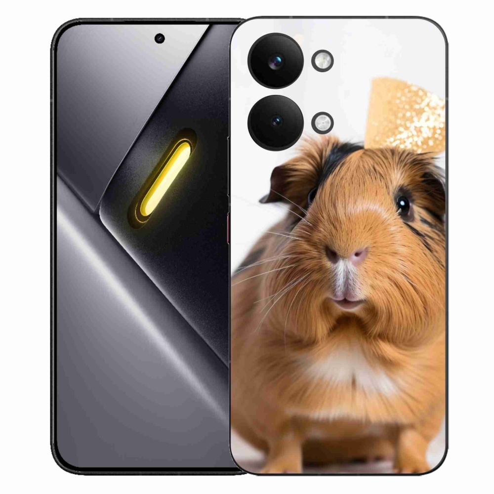 Gél borítás mmCase a Xiaomi Poco X8 Pro Max készülékhez - barna tengerimalac