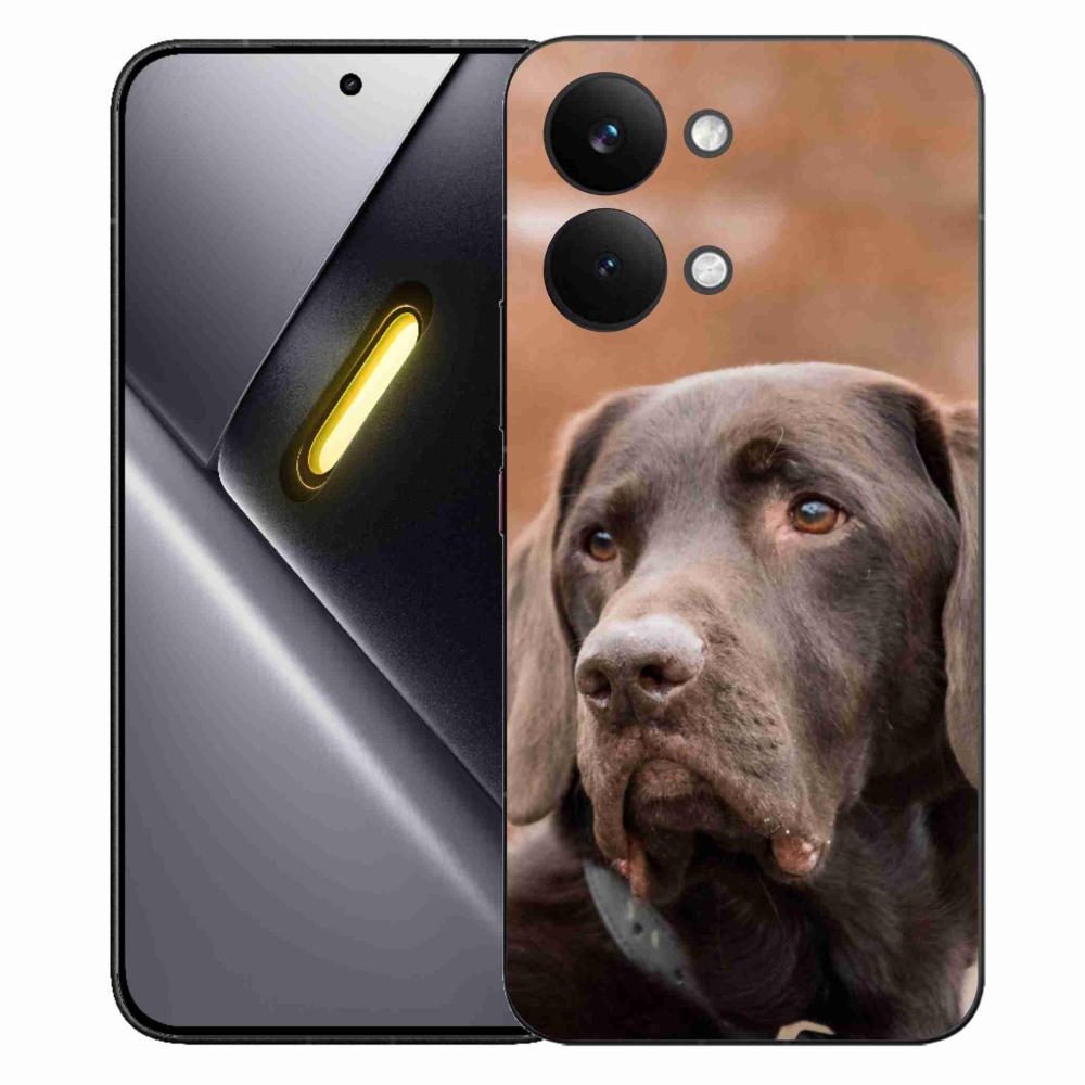 Gél borítás mmCase a Xiaomi Poco X8 Pro Max készülékhez - barna labrador