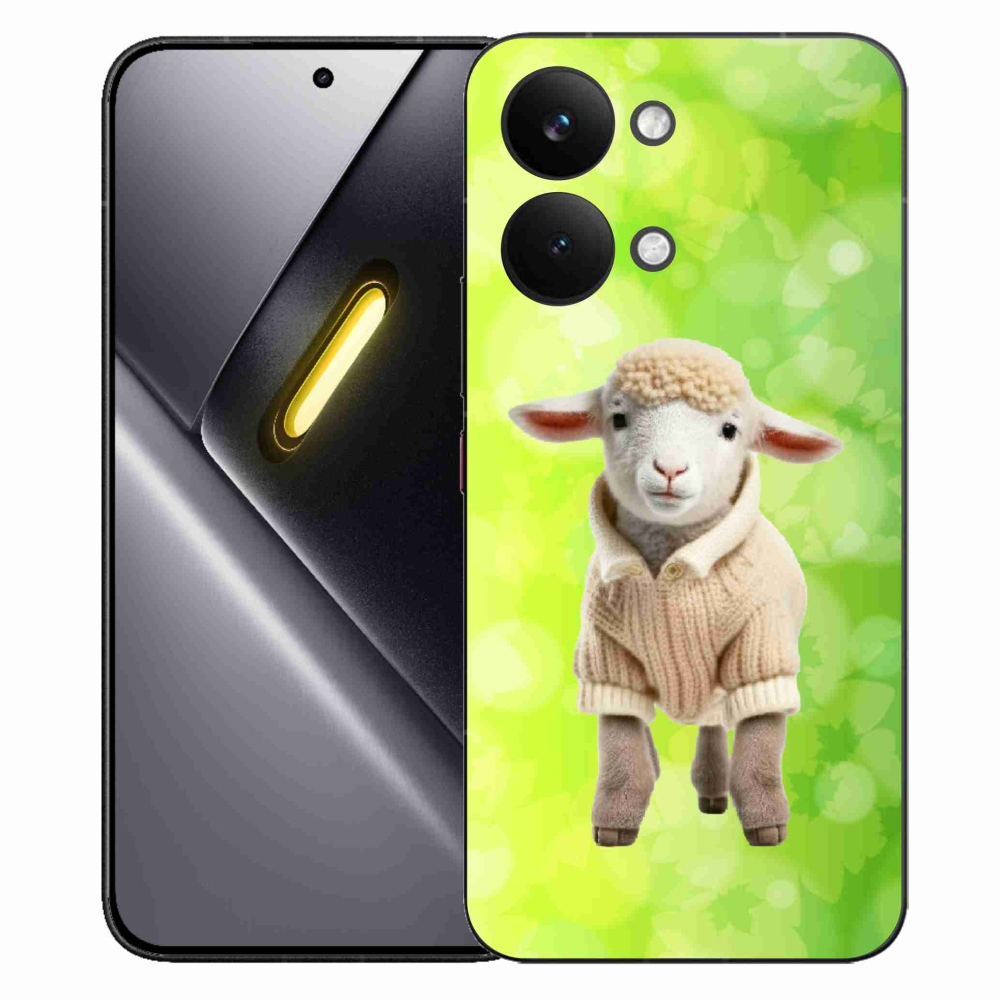 Gél borítás mmCase a Xiaomi Poco X8 Pro Max számára - bárány pulóverben