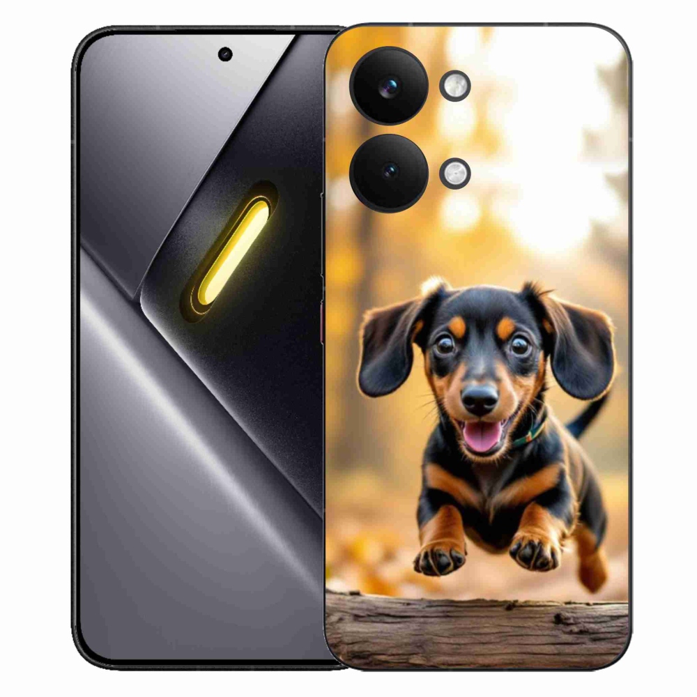 Gél borítás mmCase a Xiaomi Poco X8 Pro Max készülékhez - tacskó 2