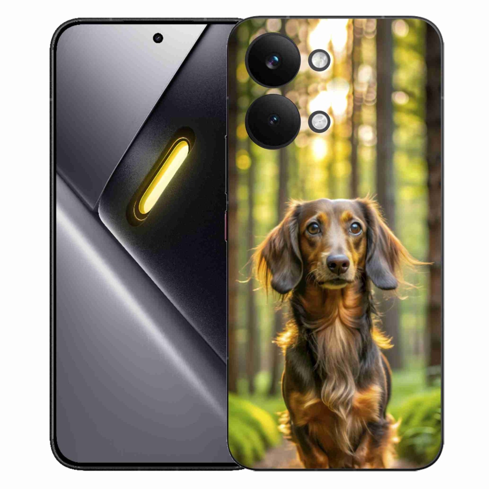 Gél borítás mmCase a Xiaomi Poco X8 Pro Max készülékhez - tacskó 4