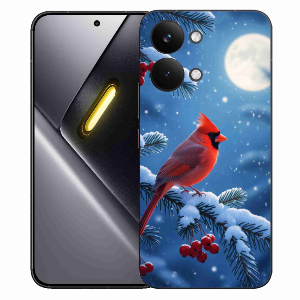 Gél borítás mmCase a Xiaomi Poco X8 Pro Max készülékhez - kardinálpiros színű