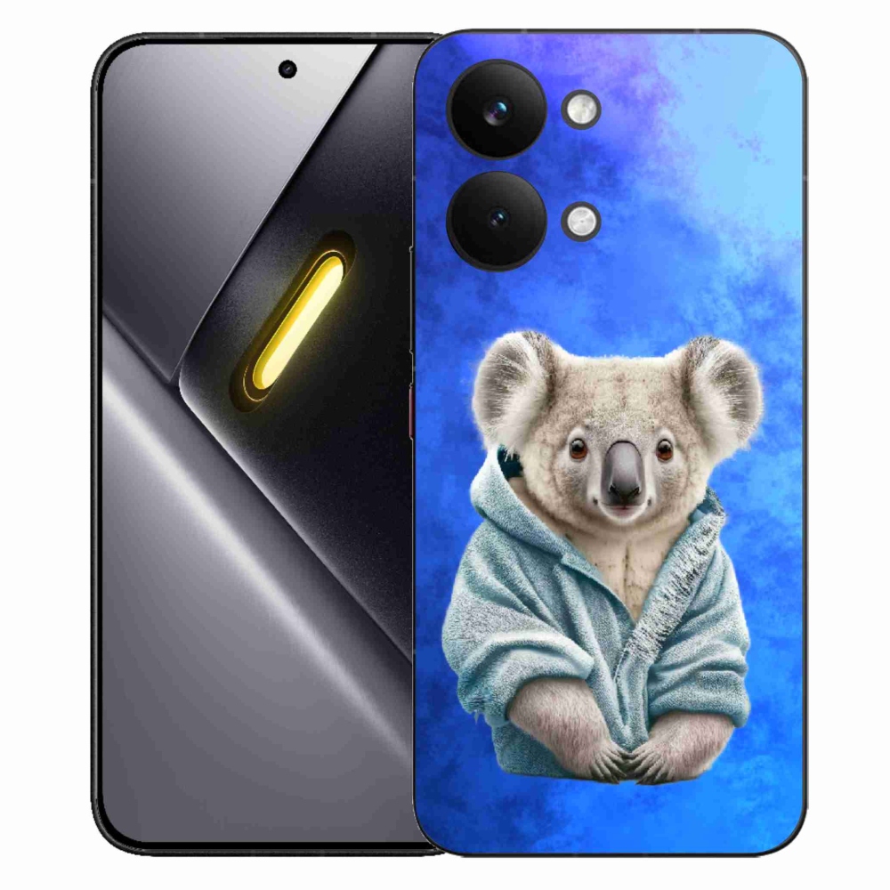 Gél borítás mmCase a Xiaomi Poco X8 Pro Max készülékhez - koala pulóverben