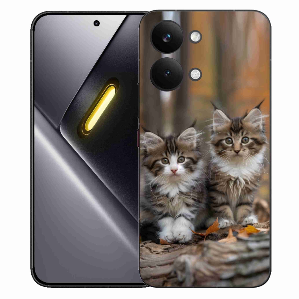 Gél borítás mmCase a Xiaomi Poco X8 Pro Max készülékhez - cat duo 3
