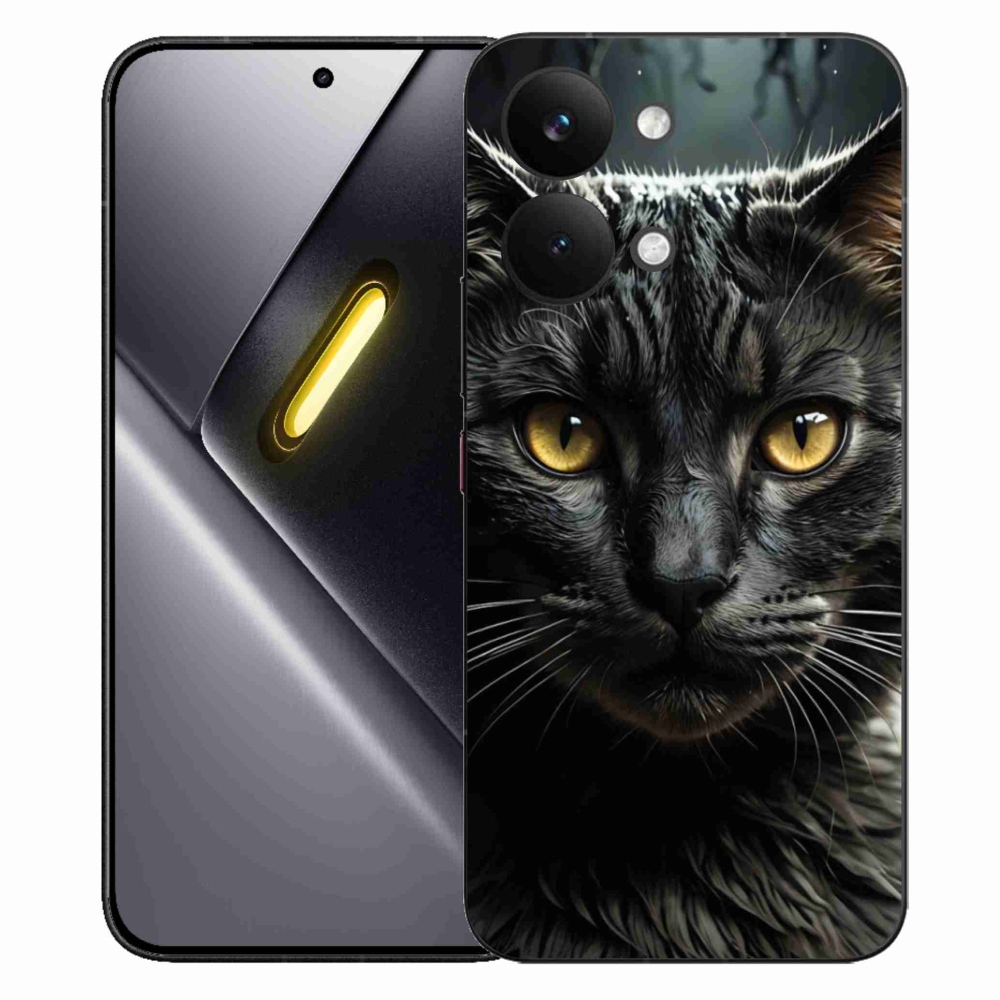 Gél borítás mmCase a Xiaomi Poco X8 Pro Max számára - macskaszem 3