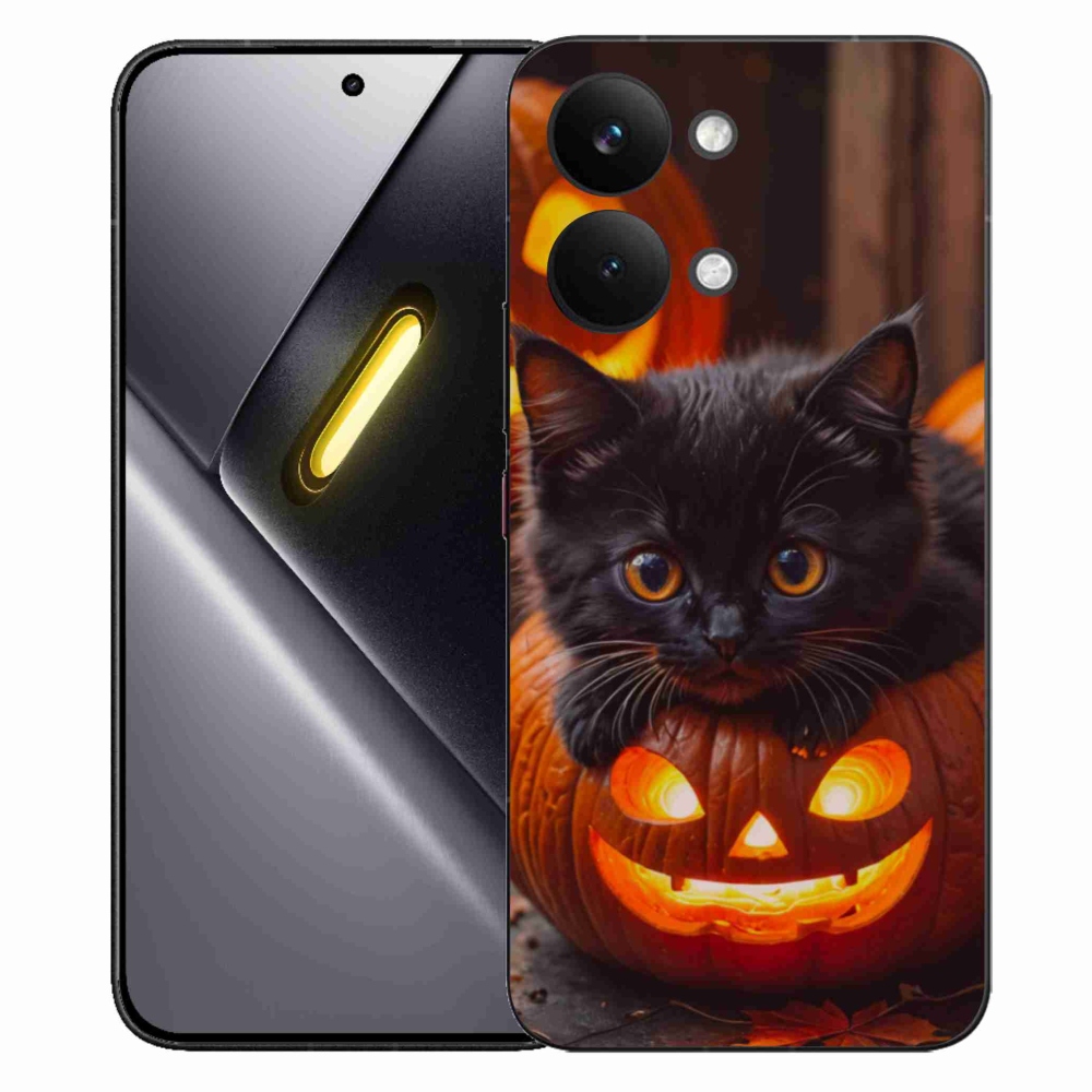 Gél borítás mmCase a Xiaomi Poco X8 Pro Max készülékhez - cica és tök