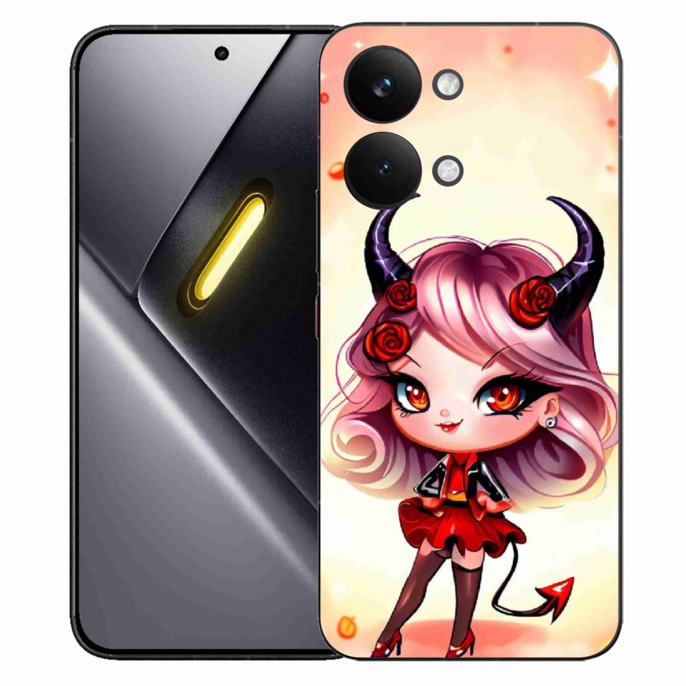 Gél borítás mmCase a Xiaomi Poco X8 Pro Max számára - rajzfilmördög